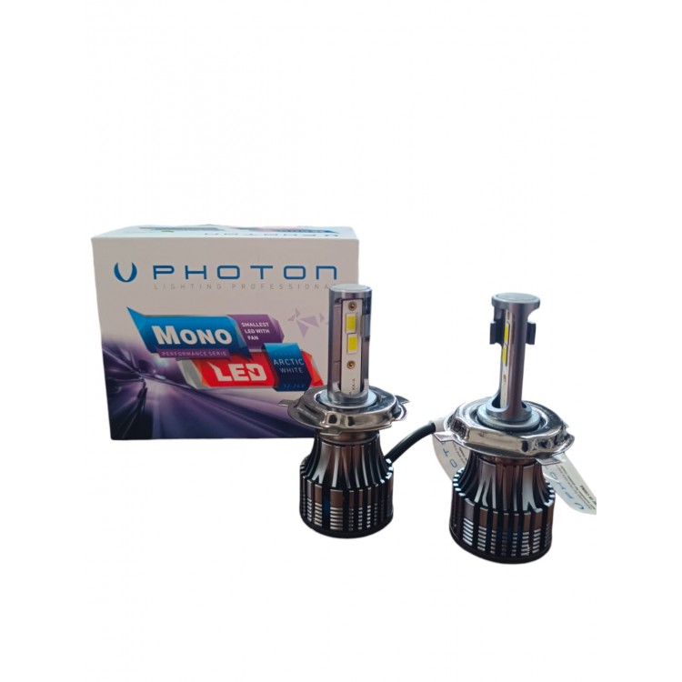 Photon Mono H4 Led Xenon Far Ampulü Buz Beyaz 12-24V