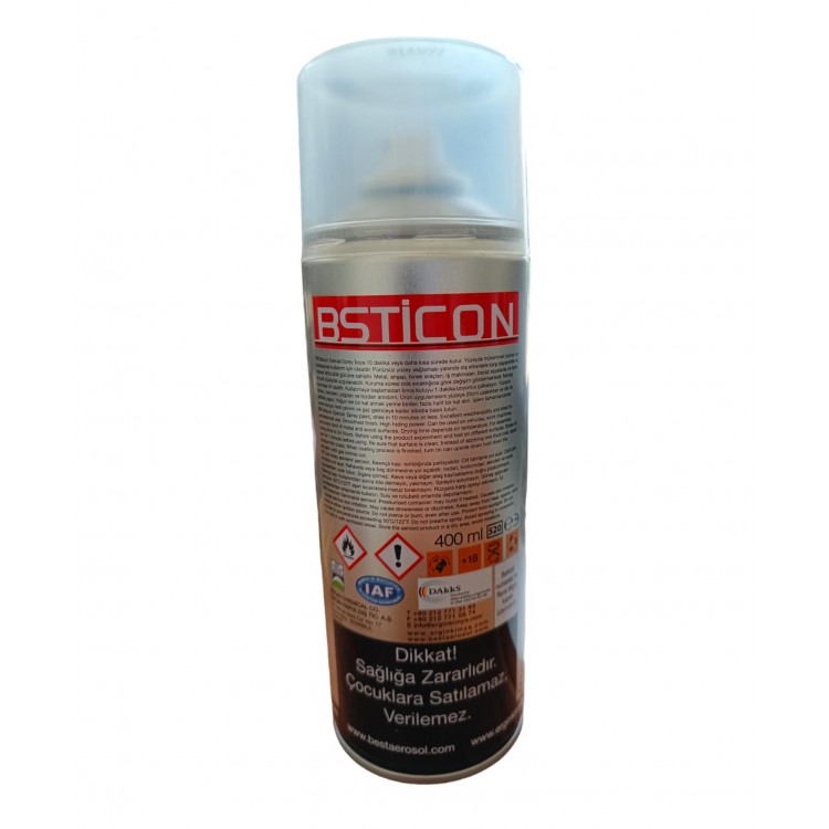 Bsticon Sprey Boya 400 ml Siyah