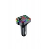 Car F6 RGB Bluetooth Araç Kiti FM Transmitter QC 3.1A Type-C Usb Şarj 12-24V